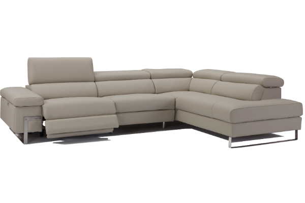 Parker Sectional Top Grain Leather (Left/Right)